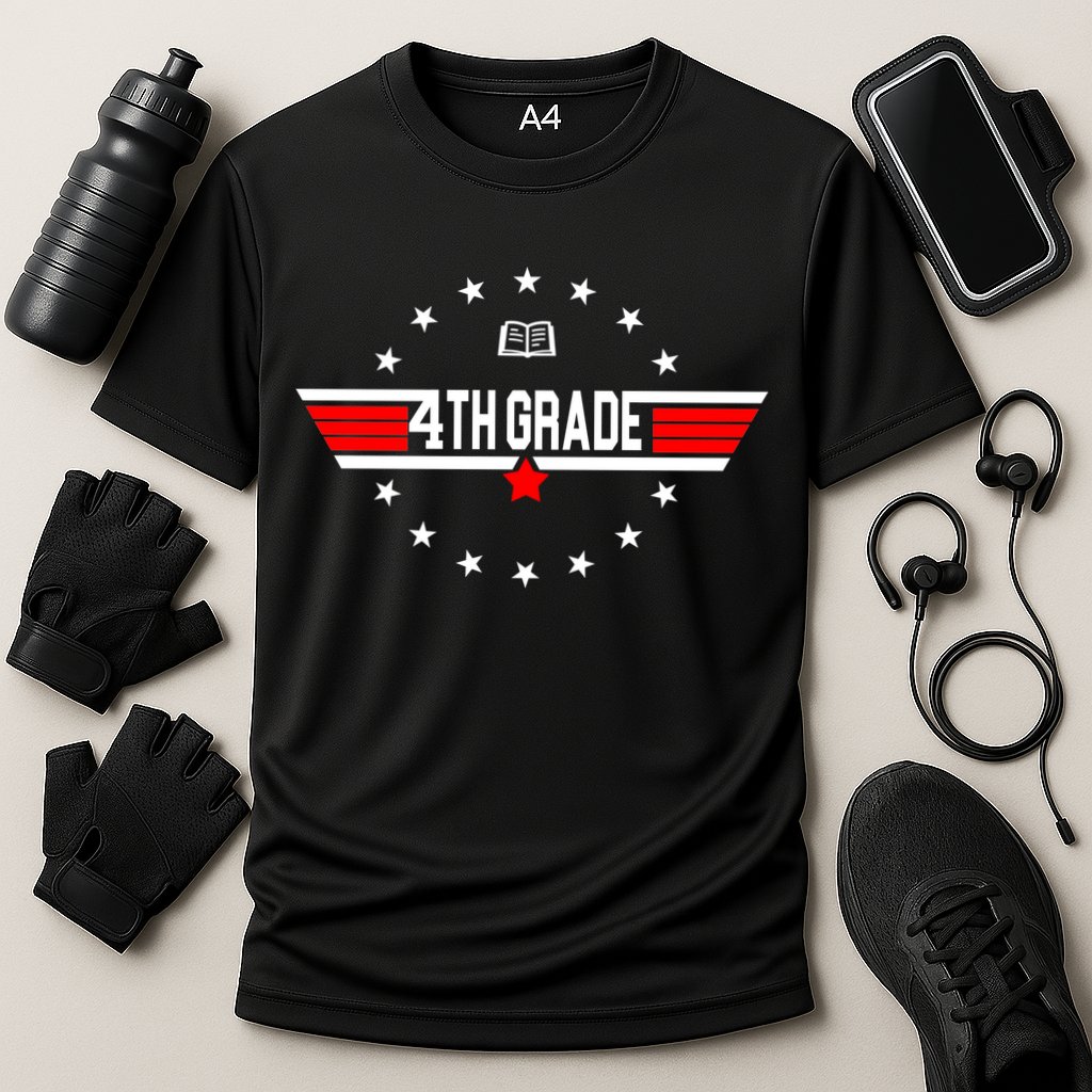 4th Grade Pilot Back To School Performance Shirt