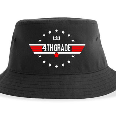 4th Grade Pilot Back To School Sustainable Bucket Hat