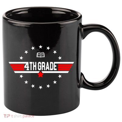 4th Grade Pilot Back To School 11oz C Handle Ceramic Mug