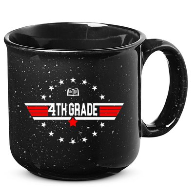4th Grade Pilot Back To School 15oz Campfire Ceramic Mug
