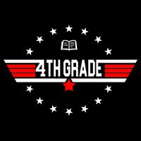4th Grade Pilot Back To School Drawstring Bag