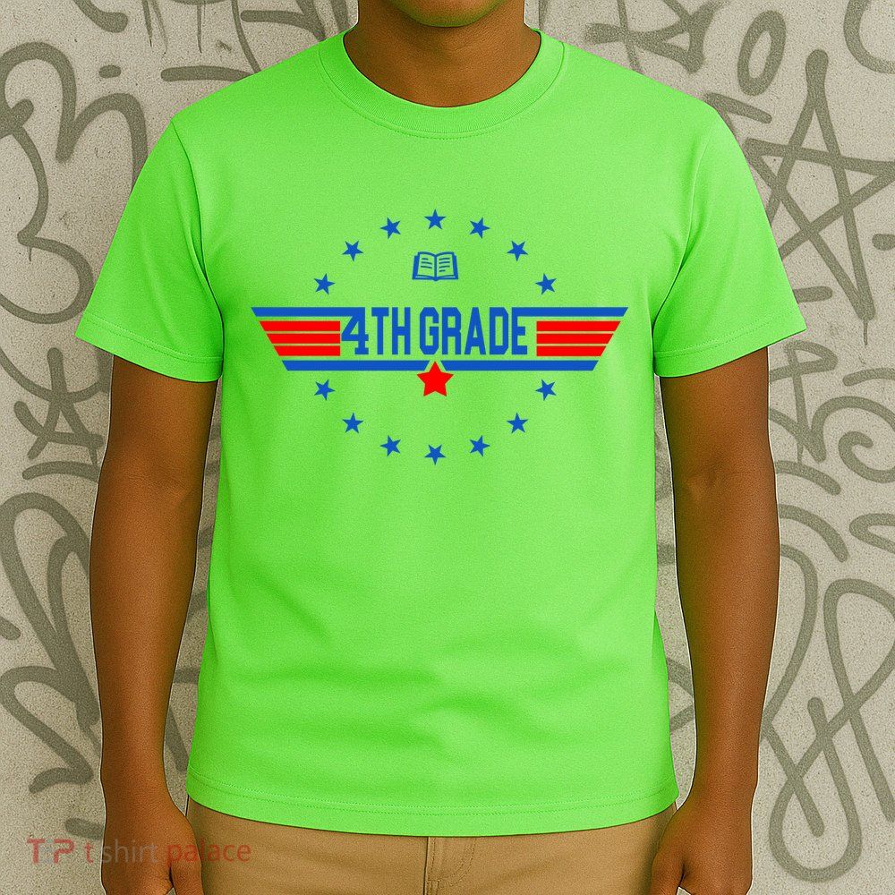 4th Grade Pilot Back To School T-Shirt