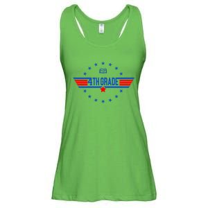 4th Grade Pilot Back To School Ladies Essential Flowy Tank