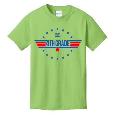 4th Grade Pilot Back To School Kids T-Shirt