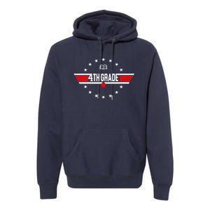 4th Grade Pilot Back To School Premium Hoodie