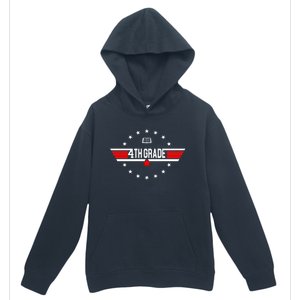 4th Grade Pilot Back To School Urban Pullover Hoodie