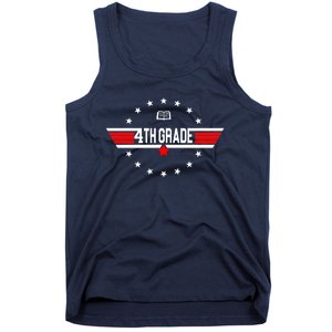 4th Grade Pilot Back To School Tank Top