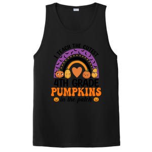 4Th Grade Rainbow I Teach The Cutest Pumpkins In The Patch Gift PosiCharge Competitor Tank