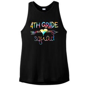 4th Grade Squad Fourth Grade Team Teachers Ladies PosiCharge Tri-Blend Wicking Tank