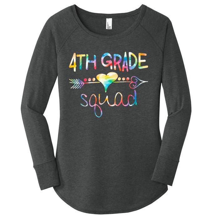 4th Grade Squad Fourth Grade Team Teachers Women's Perfect Tri Tunic Long Sleeve Shirt