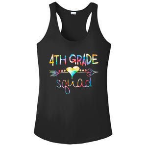 4th Grade Squad Fourth Grade Team Teachers Ladies PosiCharge Competitor Racerback Tank