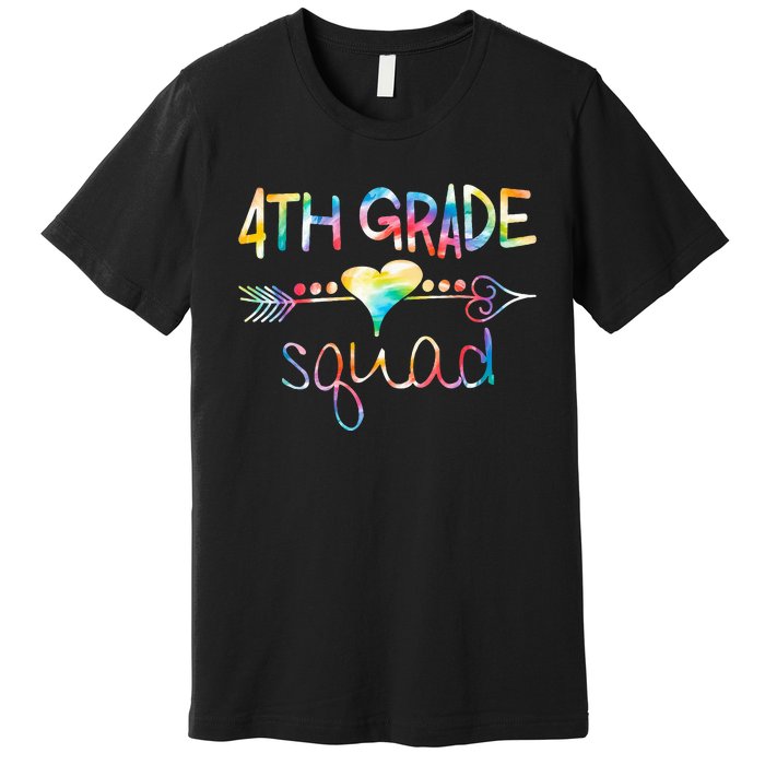 4th Grade Squad Fourth Grade Team Teachers Premium T-Shirt