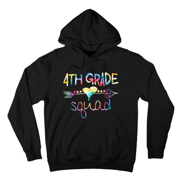 4th Grade Squad Fourth Grade Team Teachers Tall Hoodie