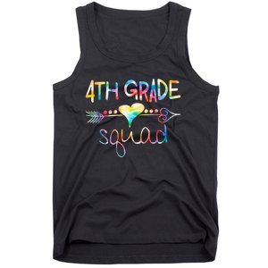 4th Grade Squad Fourth Grade Team Teachers Tank Top