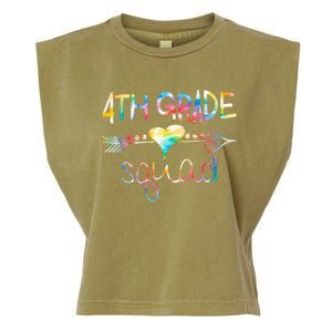 4th Grade Squad Fourth Grade Team Teachers Garment-Dyed Women's Muscle Tee