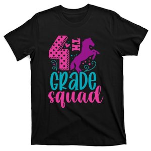 4th Grade Squad Back To School Teacher Fourth Grade Gift T-Shirt