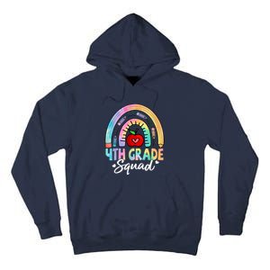 4th Grade Squad Back To School Fourth Grade Teacher Tall Hoodie