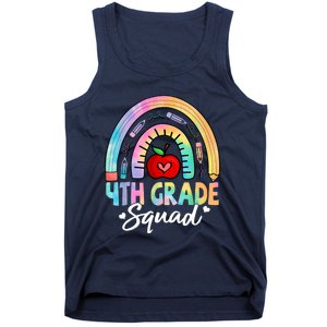 4th Grade Squad Back To School Fourth Grade Teacher Tank Top