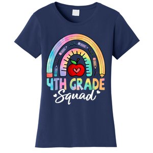 4th Grade Squad Back To School Fourth Grade Teacher Women's T-Shirt