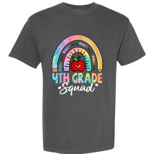 4th Grade Squad Back To School Fourth Grade Teacher Garment-Dyed Heavyweight T-Shirt