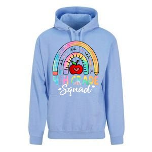 4th Grade Squad Back To School Fourth Grade Teacher Unisex Surf Hoodie