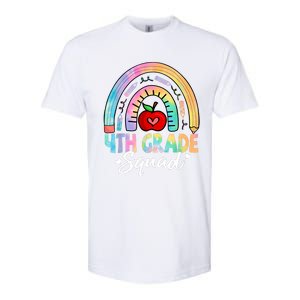 4th Grade Squad Back To School Fourth Grade Teacher Softstyle CVC T-Shirt