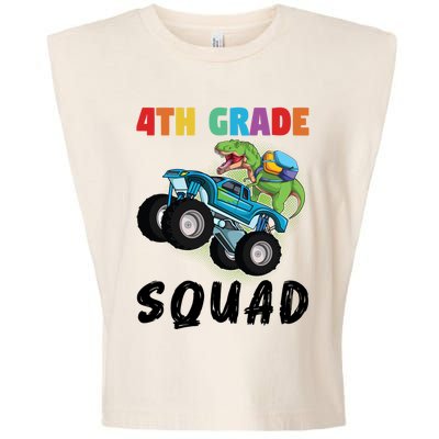 4Th Grade Squad Fourth Grade Graduation Meaningful Gift Garment-Dyed Women's Muscle Tee