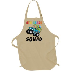 4Th Grade Squad Fourth Grade Graduation Meaningful Gift Full-Length Apron With Pockets