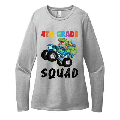 4Th Grade Squad Fourth Grade Graduation Meaningful Gift Womens CVC Long Sleeve Shirt