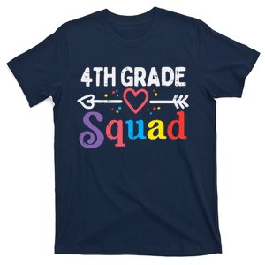 4th Grade Squad Fourth First Day Of School Boy Girl Teacher T-Shirt