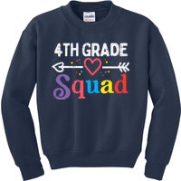 4th Grade Squad Fourth First Day Of School Boy Girl Teacher Kids Sweatshirt