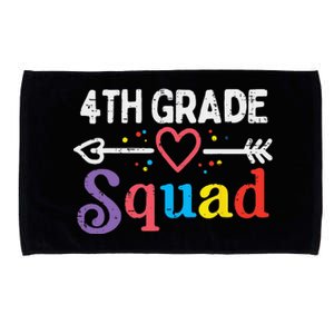 4th Grade Squad Fourth First Day Of School Teacher Microfiber Hand Towel