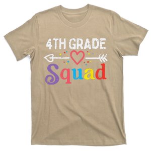 4th Grade Squad Fourth First Day Of School Teacher T-Shirt