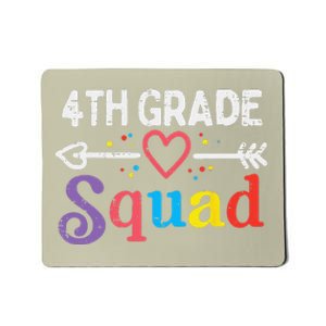 4th Grade Squad Fourth First Day Of School Teacher Mousepad