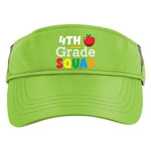 4th Grade Squad Back To School Adult Drive Performance Visor