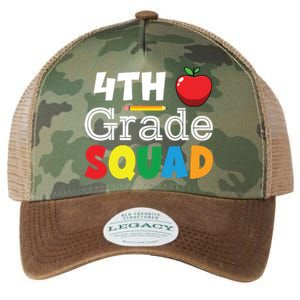 4th Grade Squad Back To School Legacy Tie Dye Trucker Hat