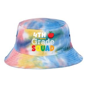 4th Grade Squad Back To School Tie Dye Newport Bucket Hat