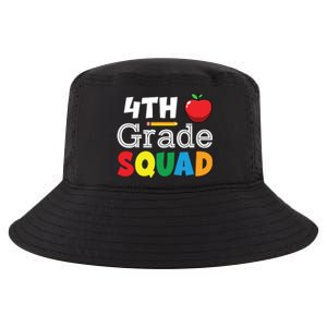 4th Grade Squad Back To School Cool Comfort Performance Bucket Hat