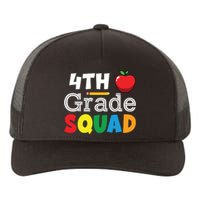 4th Grade Squad Back To School Yupoong Adult 5-Panel Trucker Hat