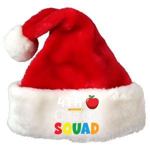 4th Grade Squad Back To School Premium Christmas Santa Hat