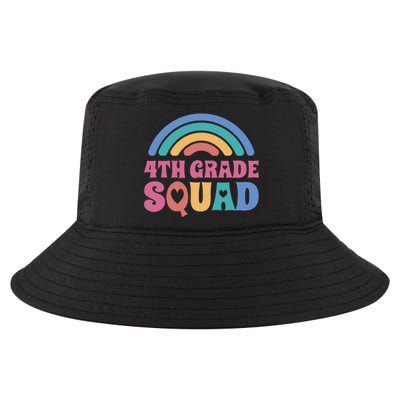 4th Grade Squad Rainbow Cool Comfort Performance Bucket Hat