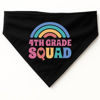 4th Grade Squad Rainbow USA-Made Doggie Bandana
