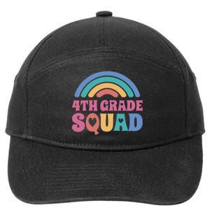 4th Grade Squad Rainbow 7-Panel Snapback Hat