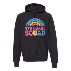 4th Grade Squad Rainbow Premium Hoodie