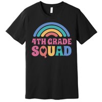 4th Grade Squad Rainbow Premium T-Shirt