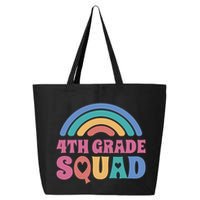 4th Grade Squad Rainbow 25L Jumbo Tote
