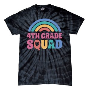 4th Grade Squad Rainbow Tie-Dye T-Shirt