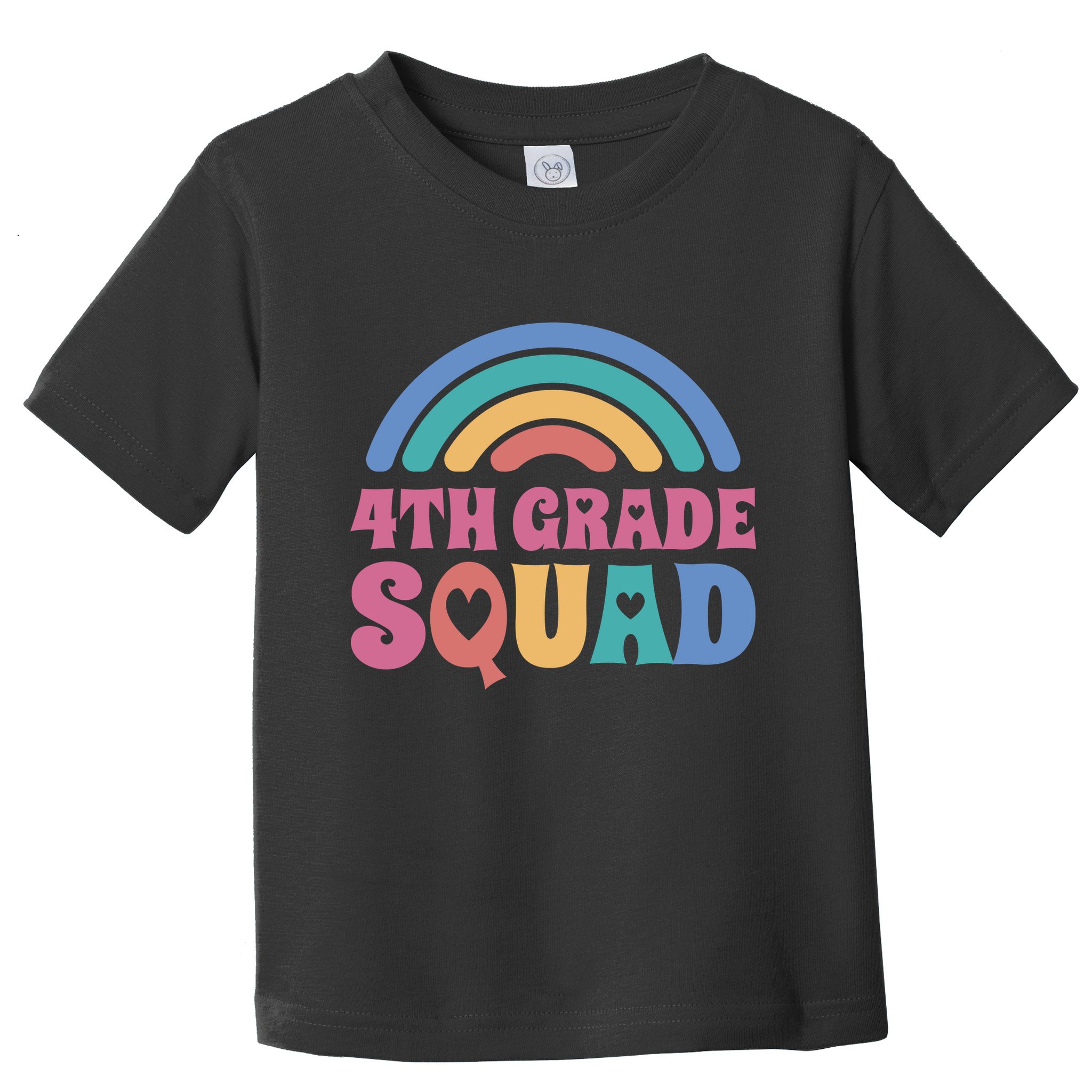 4th Grade Squad Rainbow Toddler T-Shirt