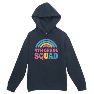 4th Grade Squad Rainbow Urban Pullover Hoodie