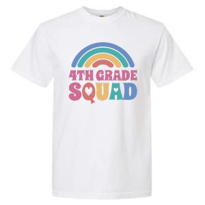 4th Grade Squad Rainbow Garment-Dyed Heavyweight T-Shirt